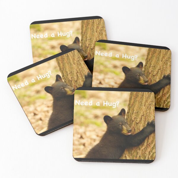 Item preview, Need a Hug? Black Bear cub! designed and sold by acwb.