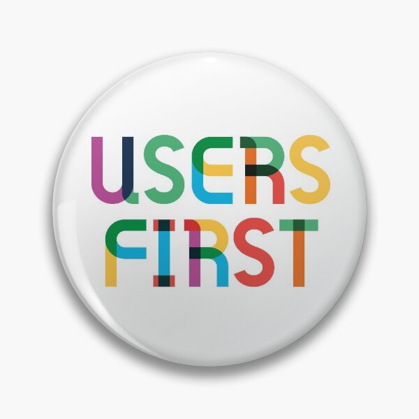 Item preview, Users First - UX Design and Research designed and sold by Oh  Hi.