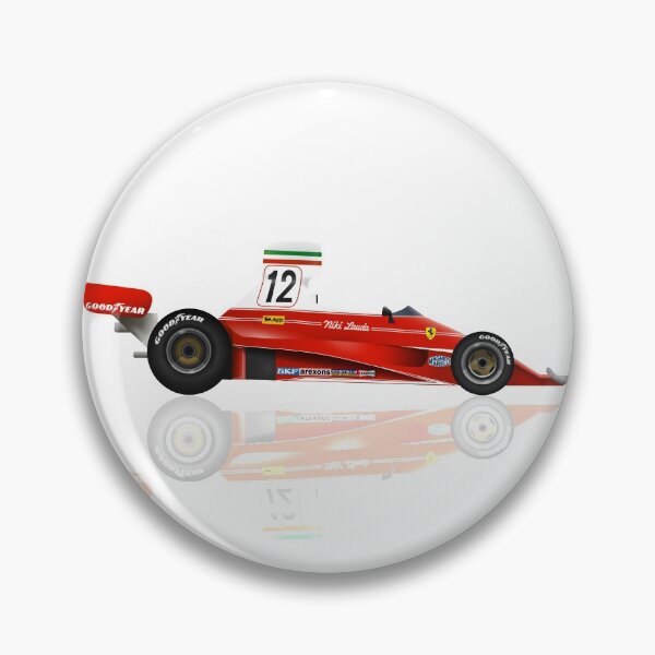 Item preview, Niki Lauda - Ferrari 312 T - 1975 - Design 4 designed and sold by andreanastasio.