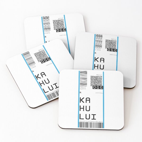 Item preview, Kahului Airport Ticket designed and sold by Jessica Arling.