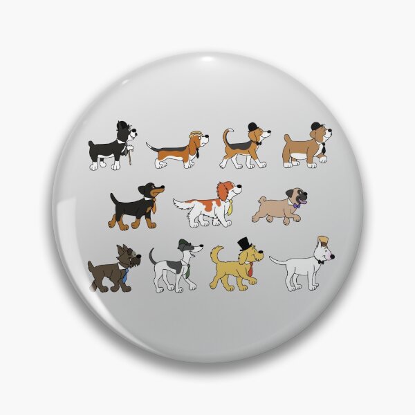 Item preview, Canine Comedians designed and sold by MeganCartoonist.