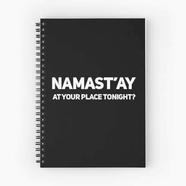 Item preview, Namast'ay At Your Place Tonight? designed and sold by RiseandShineTee.