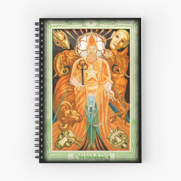 Item preview, Thoth Tarot - V - The Hierophant.  designed and sold by OriginalDP.