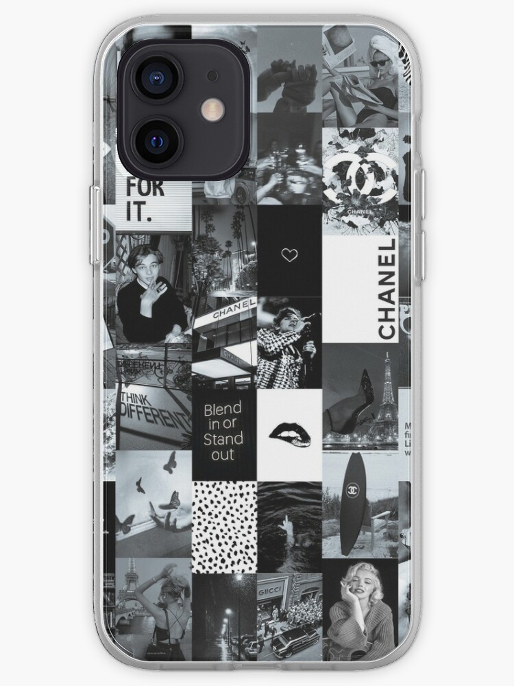 Black And White Aesthetic Iphone Cases Iphone Case Cover By Sistermoiyaa Redbubble
