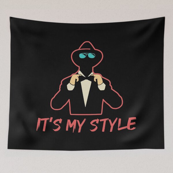 Item preview, It's My Style Sticker designed and sold by gooddesignart.