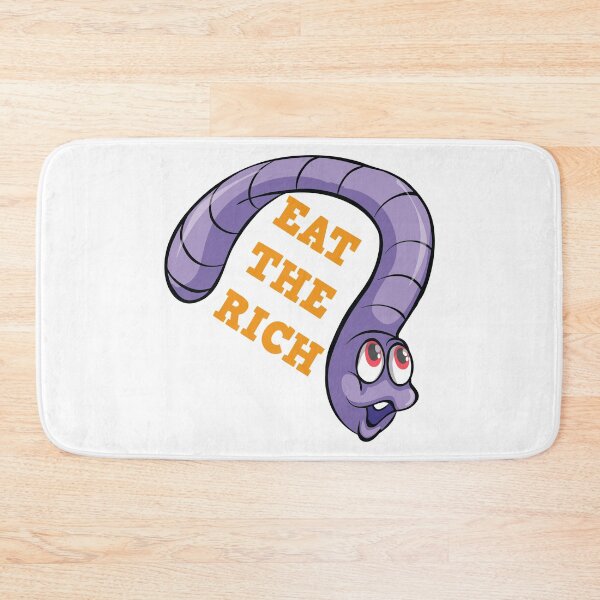 Item preview, Worm On A String Eat The Rich designed and sold by mahdi jahour.