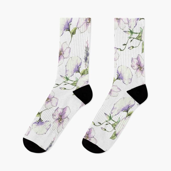 Item preview, Morning Glory Purple Flowers designed and sold by Bliss Find And Design.