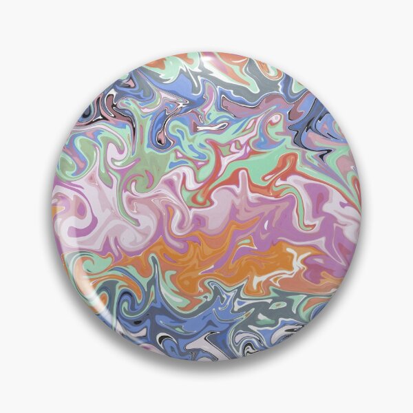 Item preview, Liquid Graffiti Marbled Pattern designed and sold by Wisps & Whiskers Designs.
