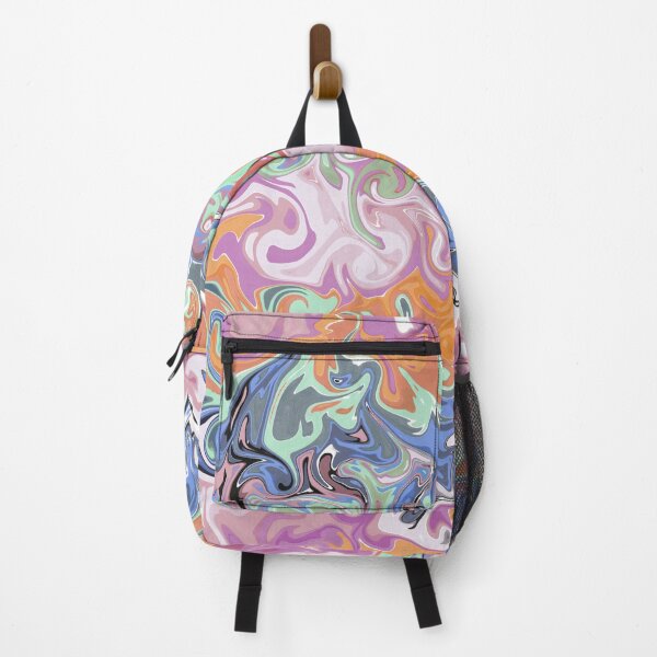 Item preview, Liquid Graffiti Marbled Pattern designed and sold by Wisps & Whiskers Designs.