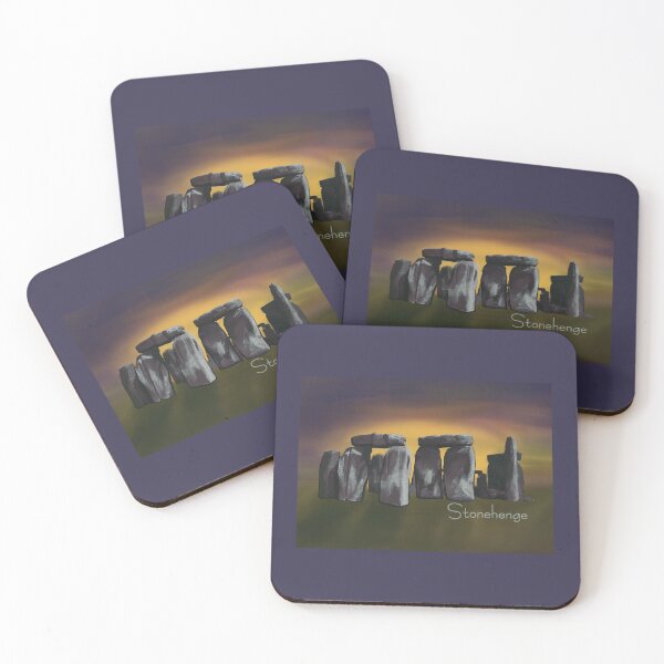 Item preview, Sunset Stonehenge designed and sold by Corshe.