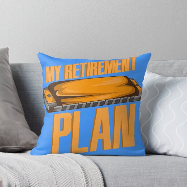 Item preview, My Retirement Plan | Harmonica Player Harmonicists designed and sold by Dancing Dolphin Crafts.