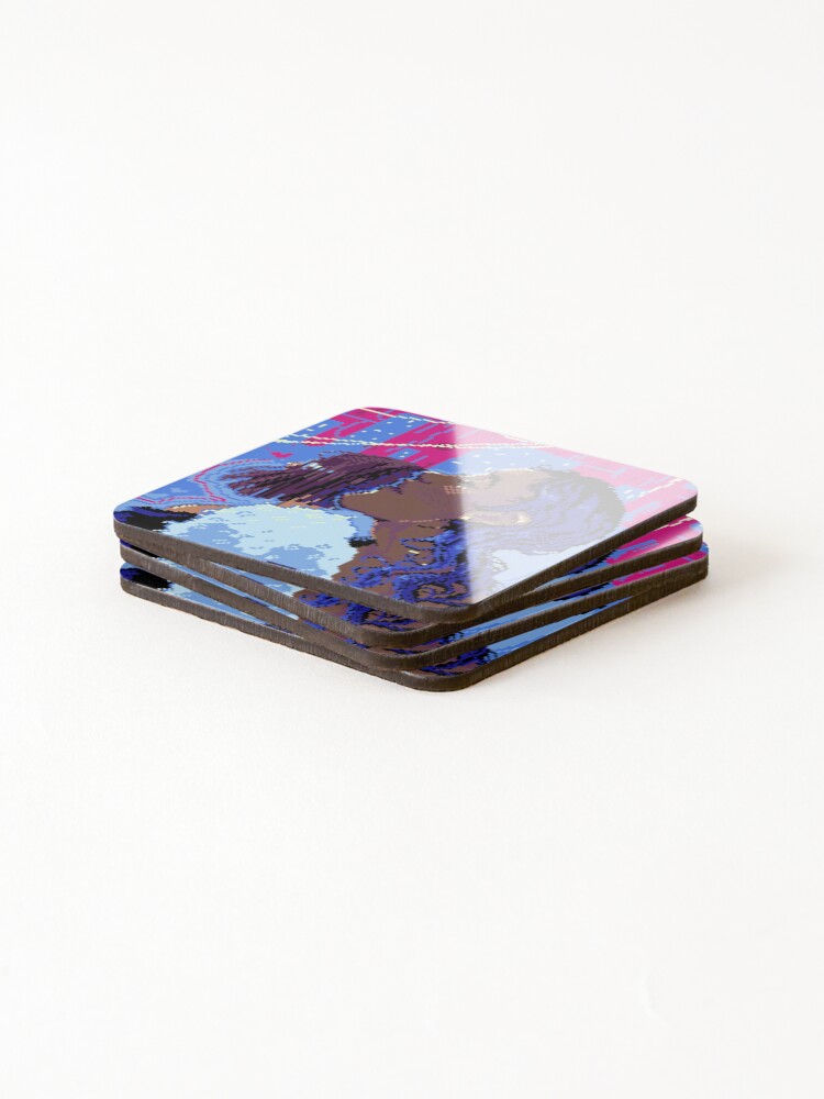 Thumbnail 4 of 5, Coasters (Set of 4), DigiCity designed and sold by RinNightbane.