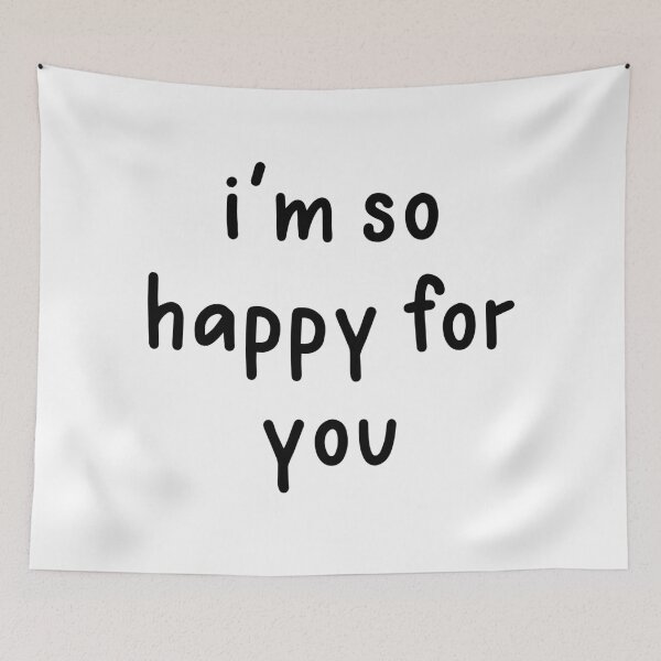 Item preview, I'm So Happy For You, White Lie Party designed and sold by ravenmandyshop.