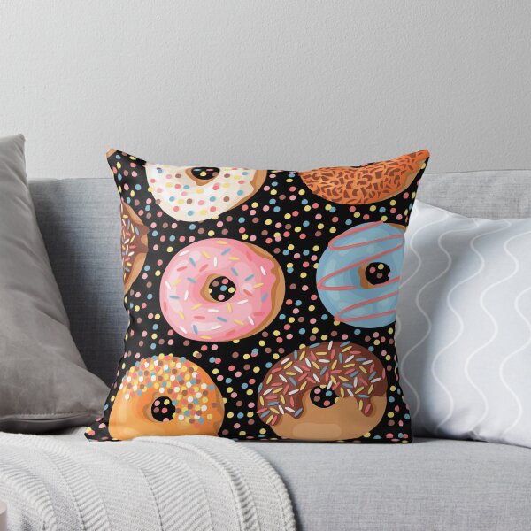 Item preview, Funny Donut Design,Funny Washable Donut Lovers  Colorful Confetti Print designed and sold by Lizzie May.