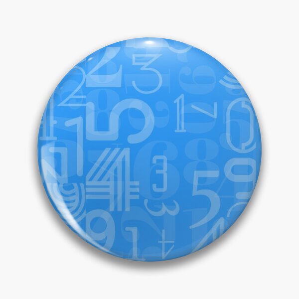 Item preview, Abstract Numerals Design designed and sold by DTEH.
