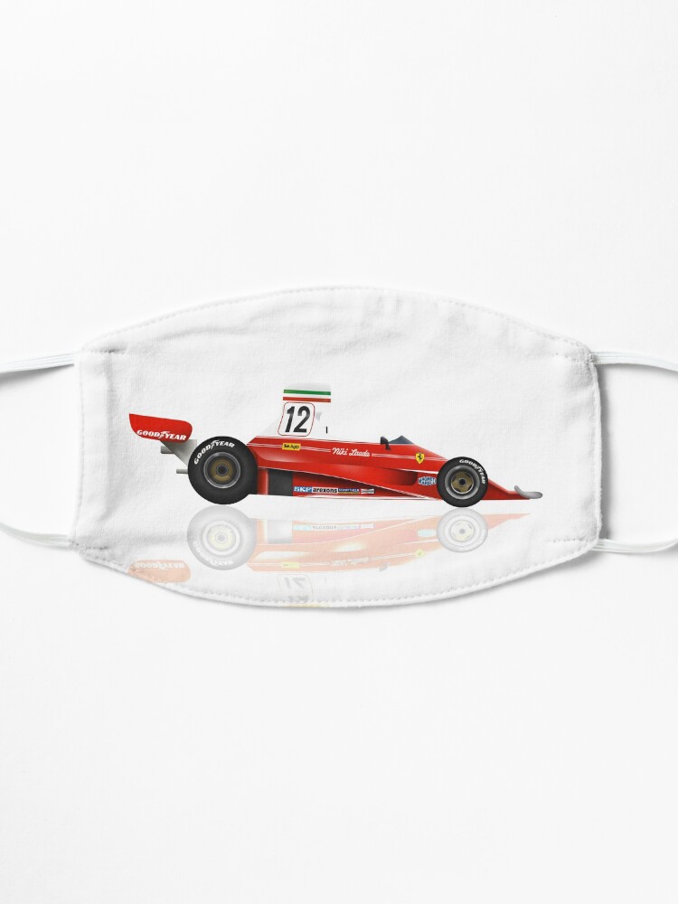 Masque ''Niki Lauda - Ferrari 312 T - 1975 - Conception 4' : autre vue