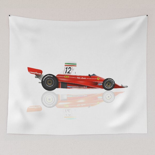 Item preview, Niki Lauda - Ferrari 312 T - 1975 - Design 4 designed and sold by andreanastasio.