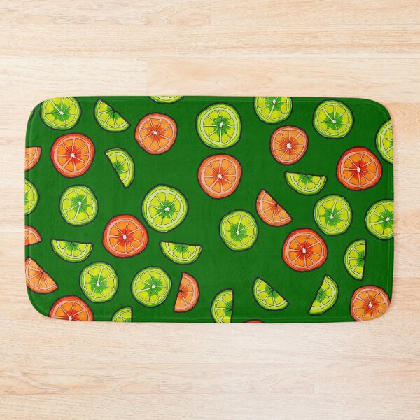 Item preview, Oranges and Limes on Dark Green designed and sold by Harriet Linton.