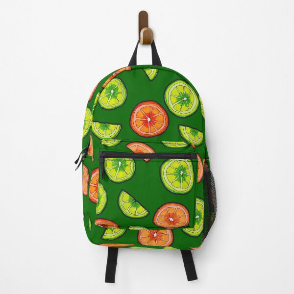 Item preview, Oranges and Limes on Dark Green designed and sold by Harriet Linton.