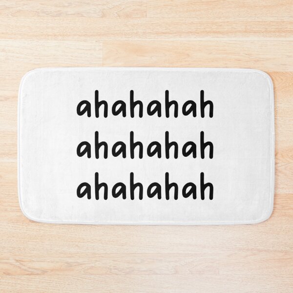 Item preview, Funny Laugh Ahahah, White Lie Party designed and sold by ravenmandyshop.