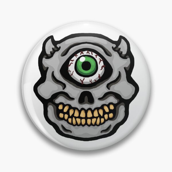 Item preview, Cyclops Skull Monster O designed and sold by justingrenie.
