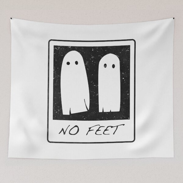 Artikelvorschau, Keine Füße Spooky Ghost Halloween Design entworfen und verkauft von Outpost31Design.