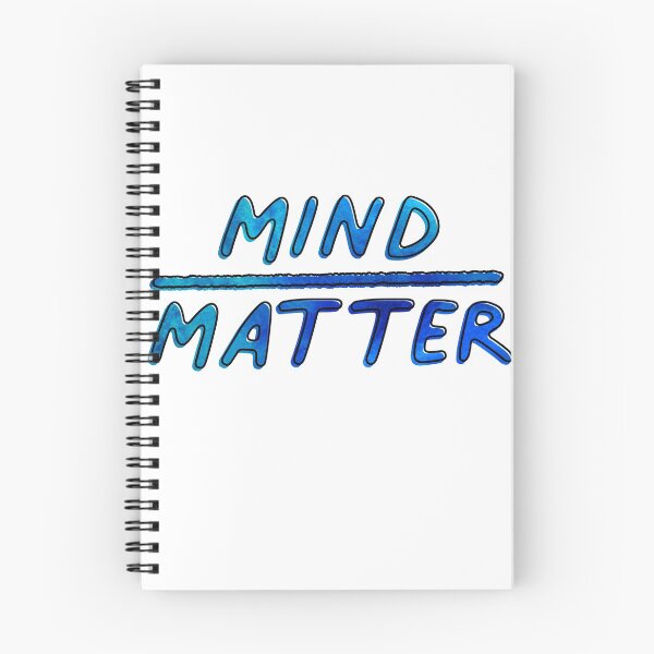 Item preview, Mind Over Matter Deep Blue Watercolor designed and sold by sharedipmemes.