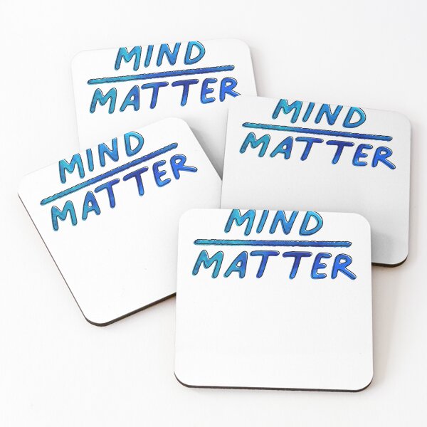 Item preview, Mind Over Matter Deep Blue Watercolor designed and sold by sharedipmemes.