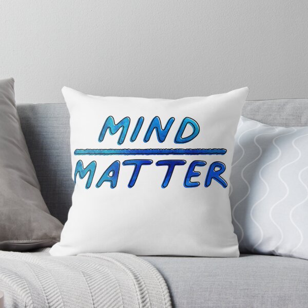 Item preview, Mind Over Matter Deep Blue Watercolor designed and sold by sharedipmemes.