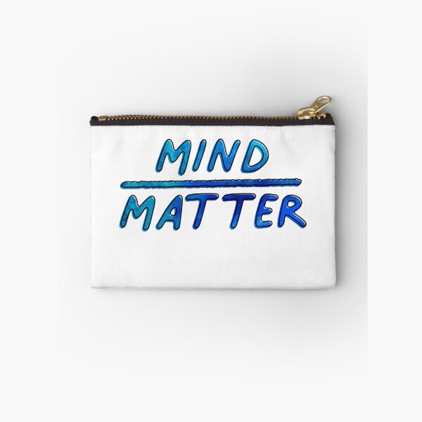 Item preview, Mind Over Matter Deep Blue Watercolor designed and sold by sharedipmemes.