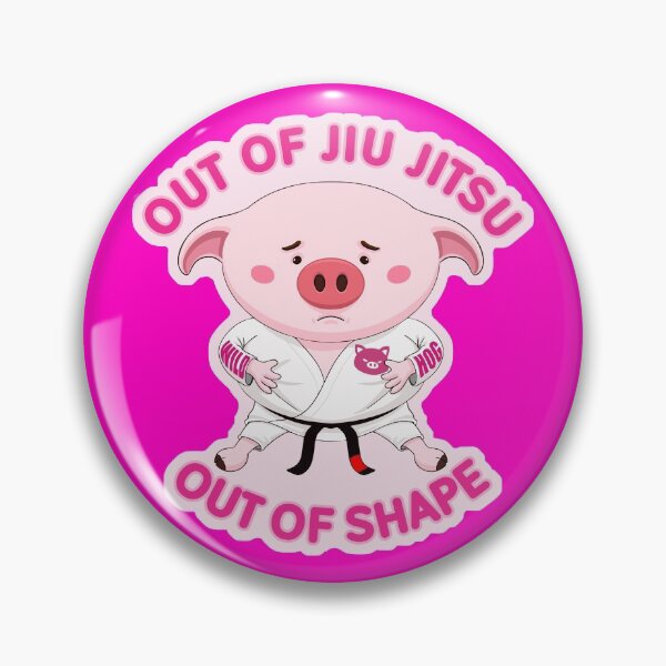 Item preview, Out of  Jiu Jitsu, Out of shape Piggy designed and sold by undersideland.