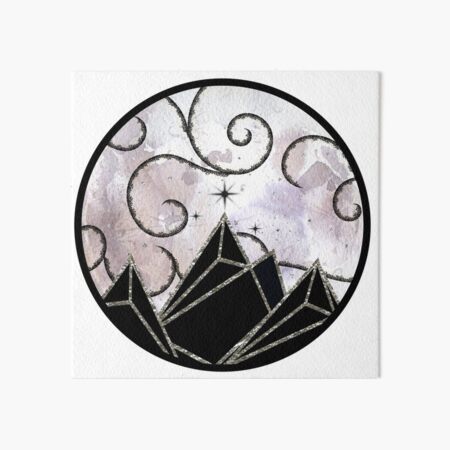 Night Court- Between Moon and Stars Art Board Print