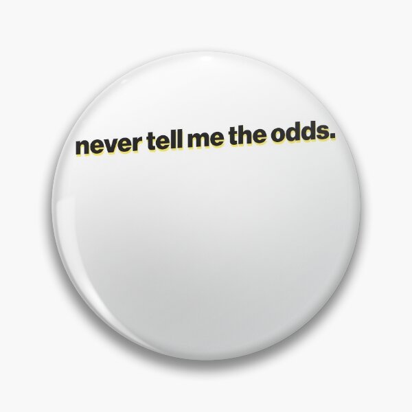Item preview, Never Tell Me The Odds Yellow Shadow designed and sold by sharedipmemes.