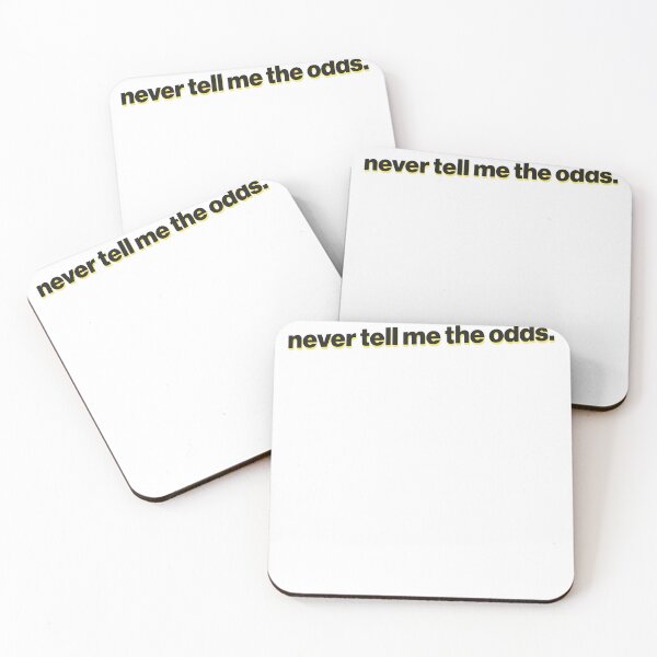 Item preview, Never Tell Me The Odds Yellow Shadow designed and sold by sharedipmemes.