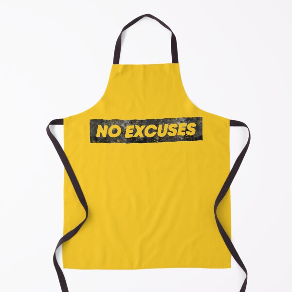 Item preview, No Excuses Grunge Gym Watercolor designed and sold by sharedipmemes.