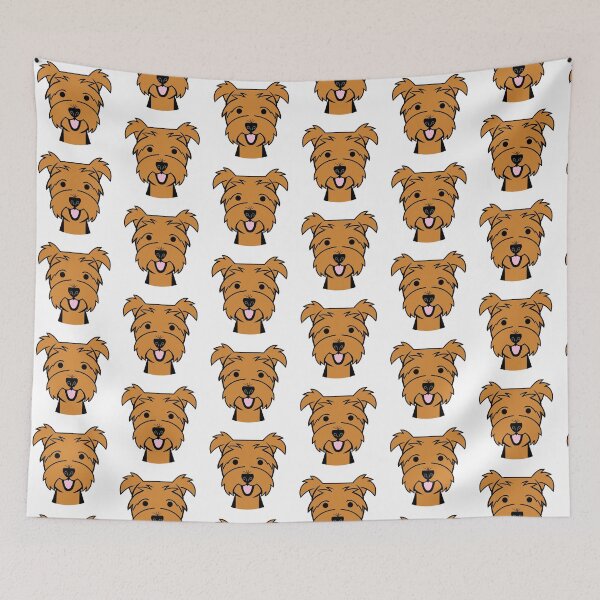 Artikelvorschau, Yorkie Hund - Yorkshire Terrier - Yorkie Geschenk - Yorkie Mutter - Yorkie Silhouette entworfen und verkauft von smooshfaceutd.
