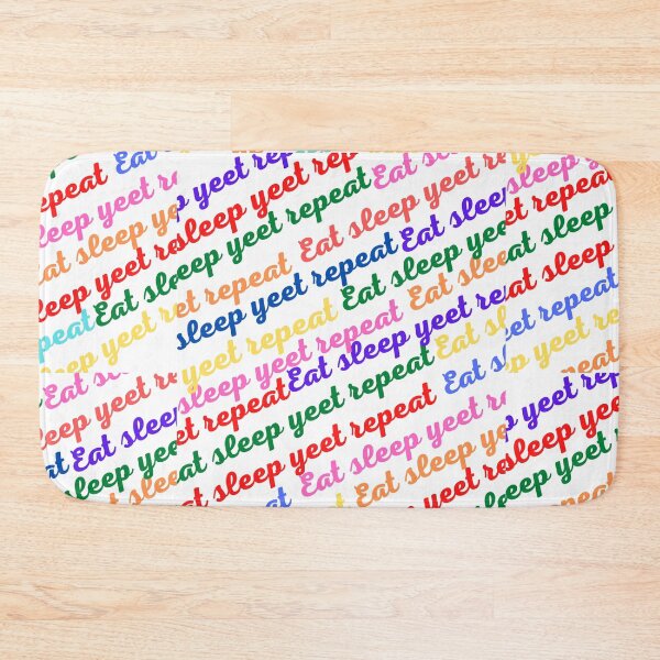 Item preview, Eat Sleep Yeet Repeat designed and sold by SoulHeart.