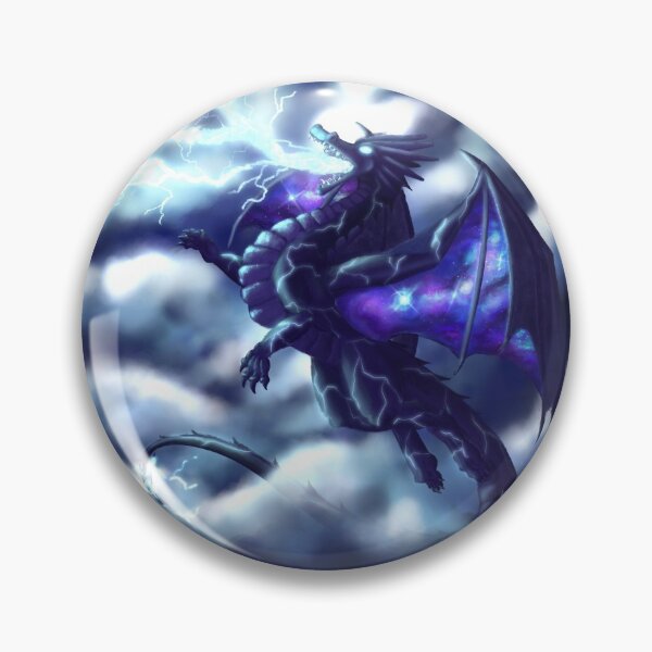 Item preview, Lightning Dragon with Galaxy Wings designed and sold by Gillzybean.
