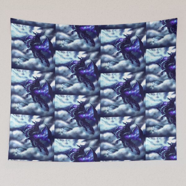 Item preview, Lightning Dragon with Galaxy Wings designed and sold by Gillzybean.
