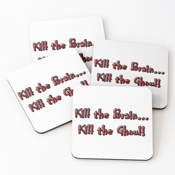 Item preview, Kill the Brain, Kill The Ghoul designed and sold by SumoShark.