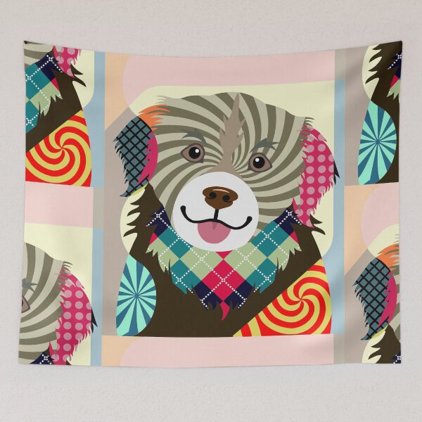 Item preview, Tibetan spaniel designed and sold by lanrestudio.