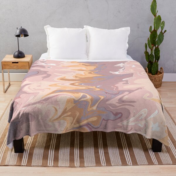 Item preview, Pastel Plum Liquid Marbled Pattern designed and sold by Wisps & Whiskers Designs.