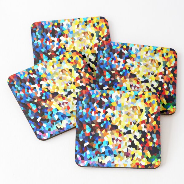 Item preview, Abstract Digitalized Multicolor World designed and sold by Yakdane.