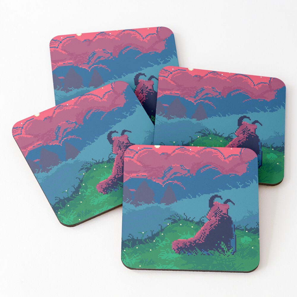 Item preview, Coasters (Set of 4) designed and sold by RinNightbane.