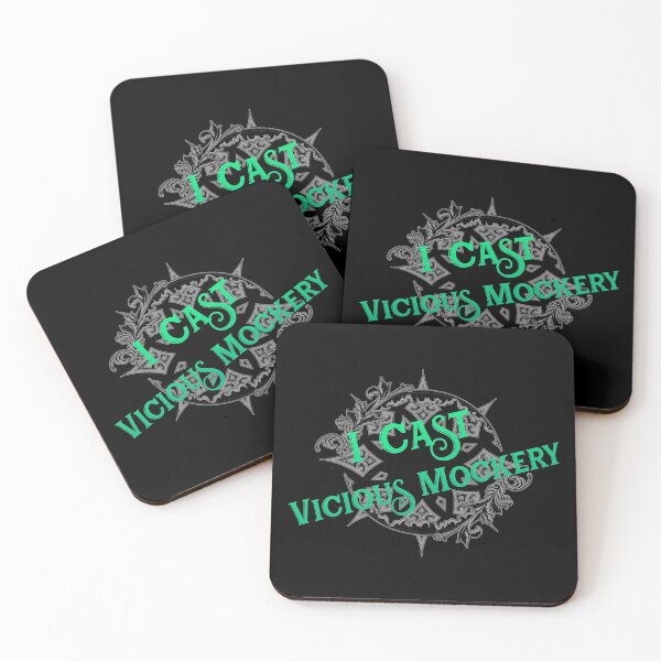 Item preview, I Cast... Vicious Mockery designed and sold by DoodleDashCollective.