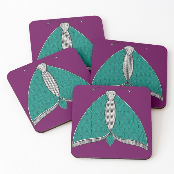 Item preview, Moth art designed and sold by Hinii.