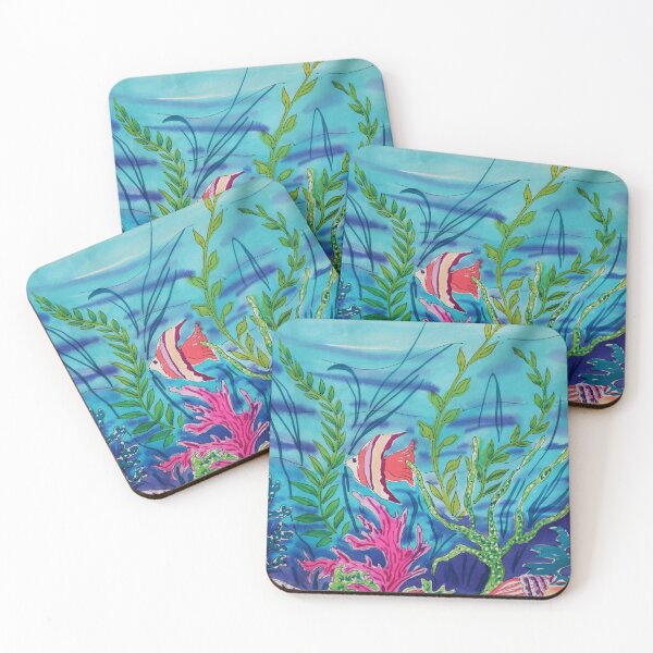 Item preview, Sea Life, Coral, Seaweed, Fish and Shells designed and sold by Leslie Rogers Todder.