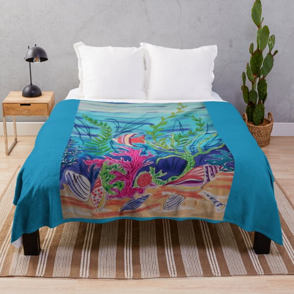 Item preview, Sea Life, Coral, Seaweed, Fish and Shells designed and sold by Leslie Rogers Todder.