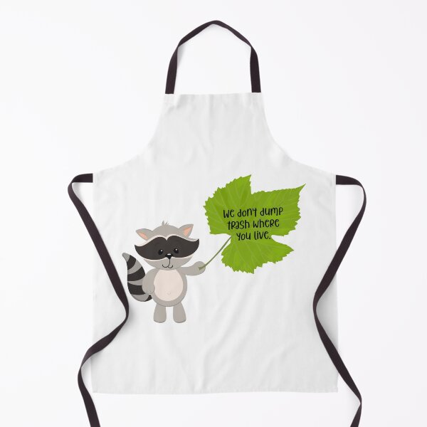 Item preview, Raccoon Earth Day Message designed and sold by Bliss Find And Design.