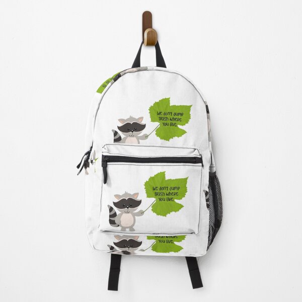 Item preview, Raccoon Earth Day Message designed and sold by Bliss Find And Design.